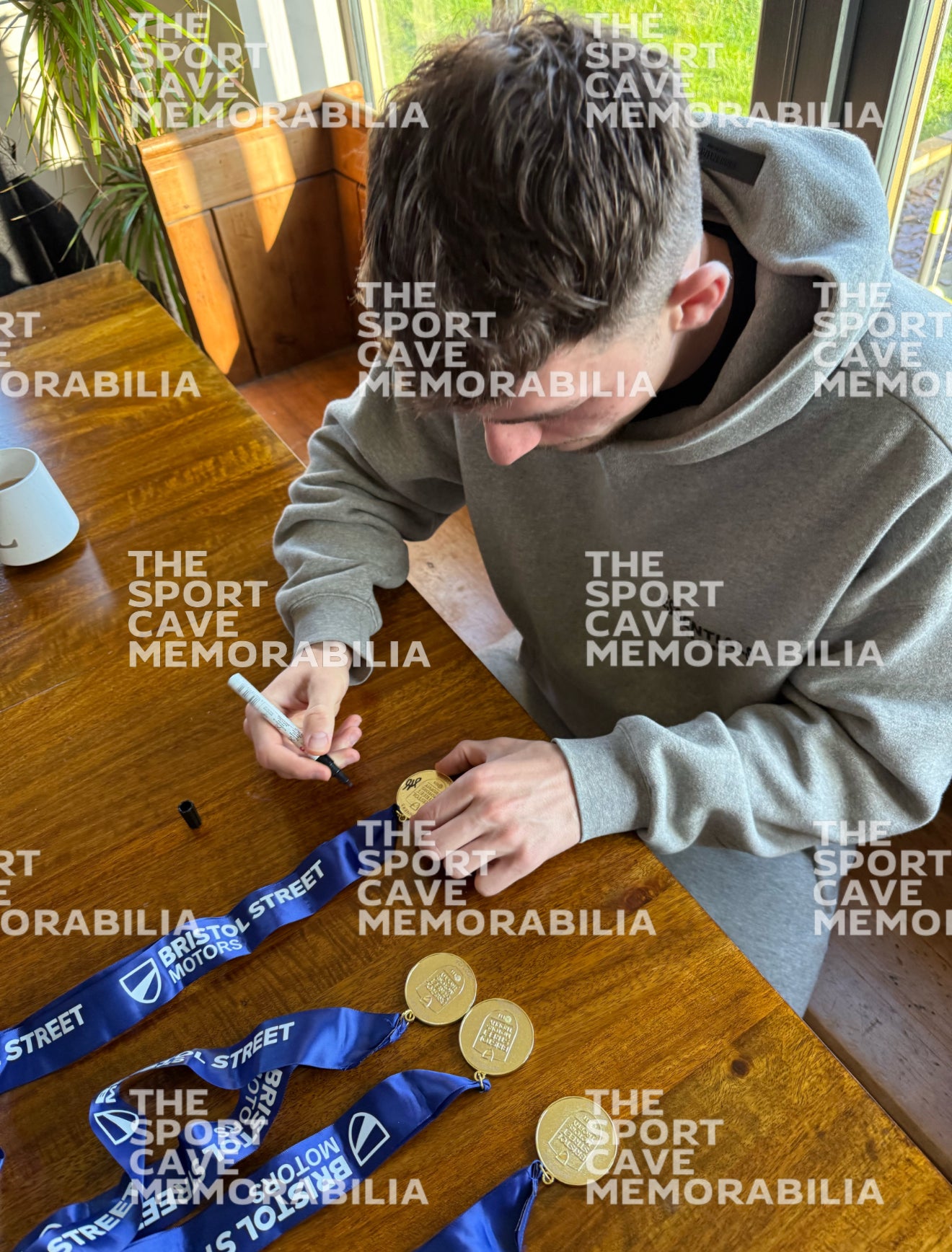 Harrison Burrows Signed Bristol Street Motors Trophy 2024 Replica Medal- Deluxe Framed