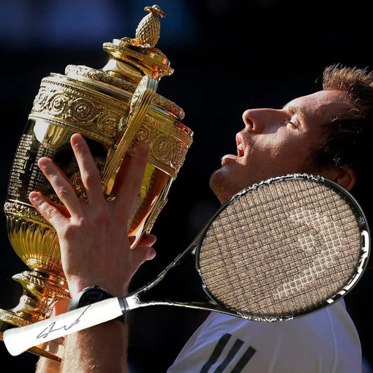 Andy Murray Signed Head Tennis Racket