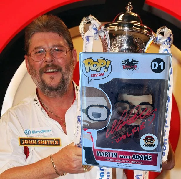 Martin ‘WOLFIE’ Adams Signed Custom Funko Pop