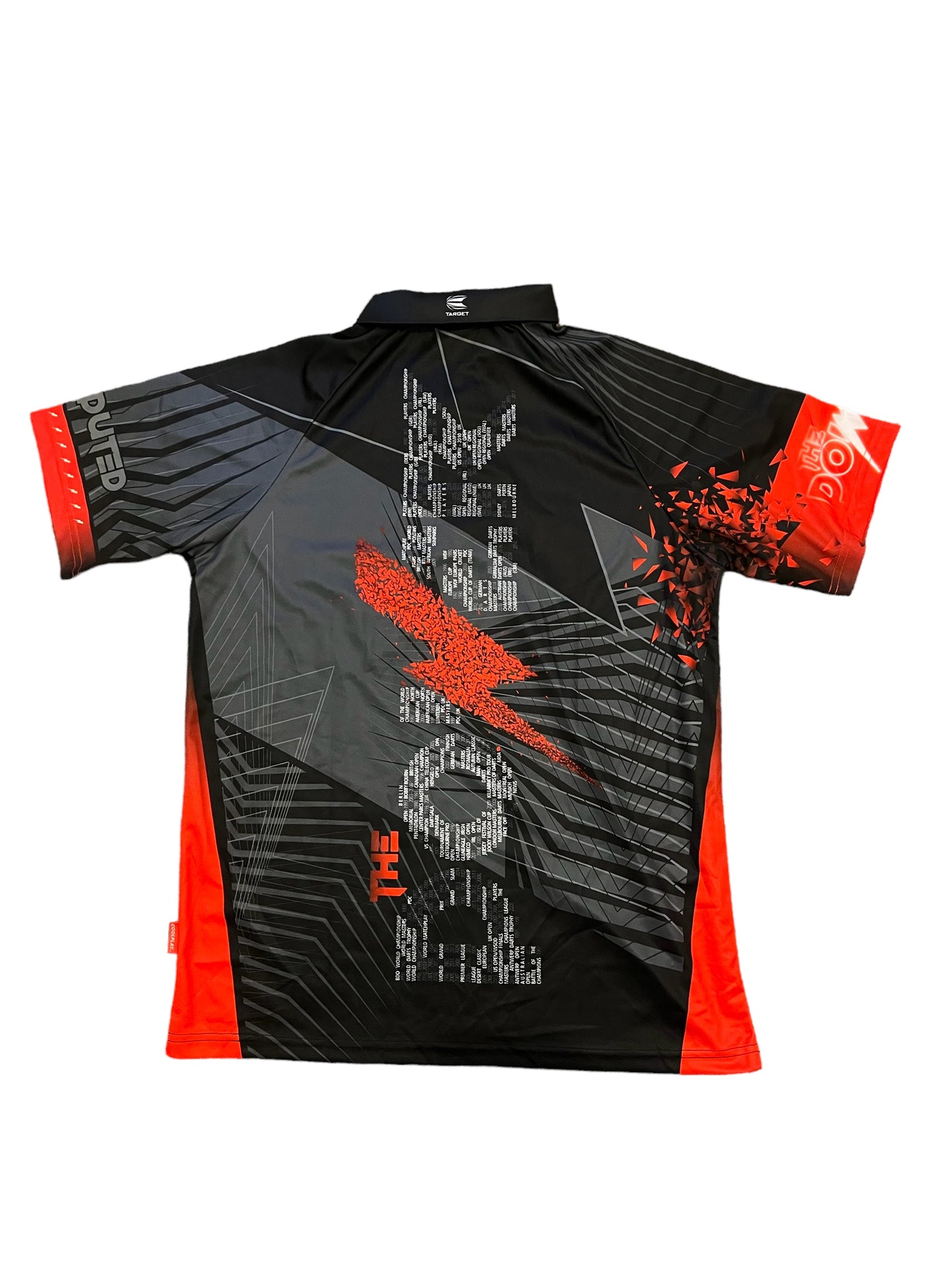 Phil ‘The Power’ Taylor Signed 2017/18 Target Coolplay Darts Shirt