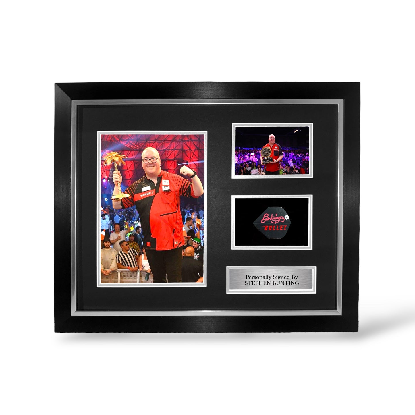 Stephen Bunting Signed Flight Montage- Deluxe Framed