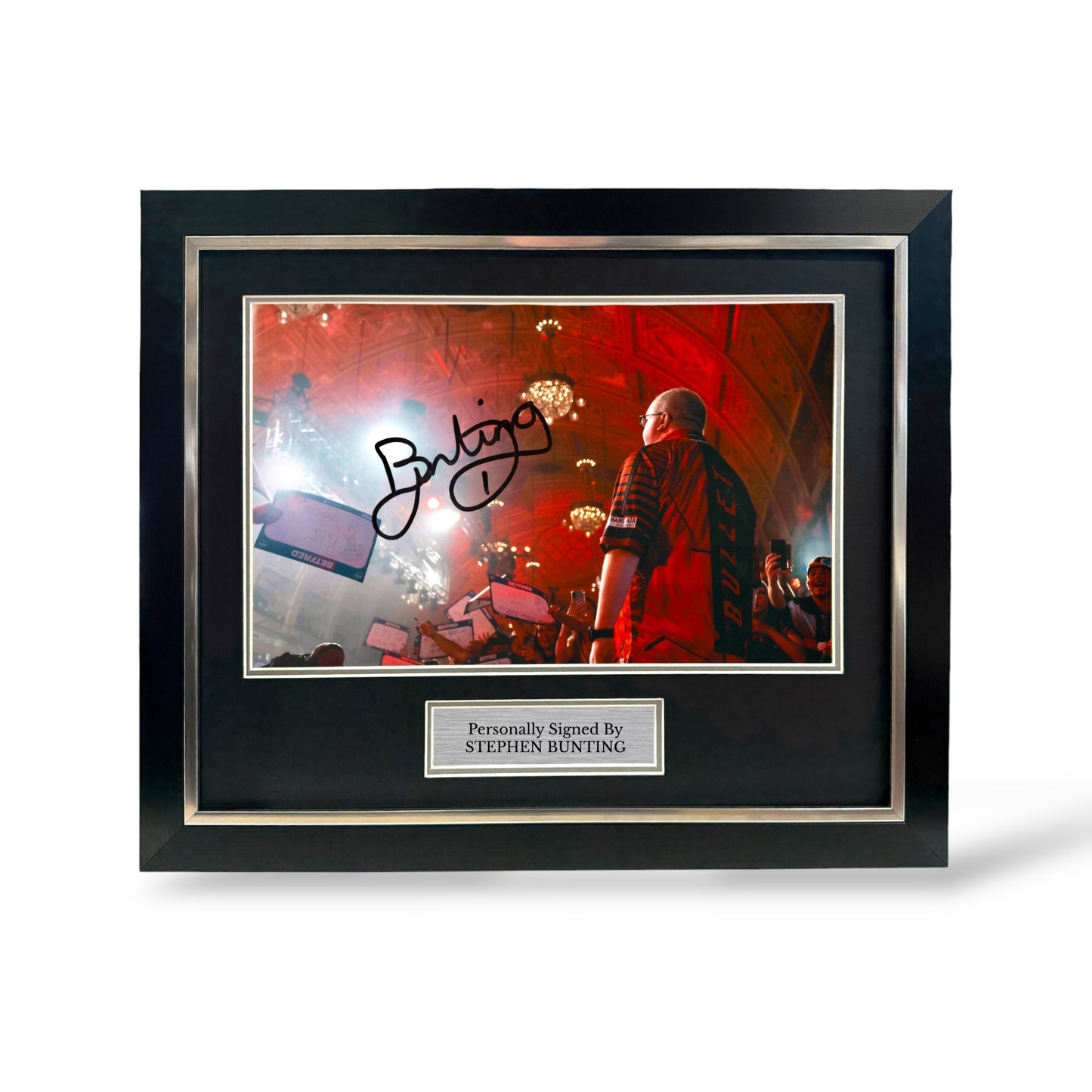 Stephen Bunting Signed Photo- Deluxe Framed