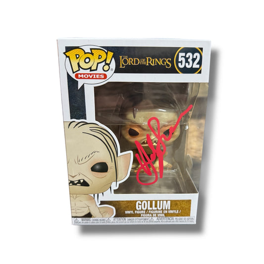 Andy Serkis Signed Gollum The Lord Of The Rings Funko Pop (ACOA Authenticated)