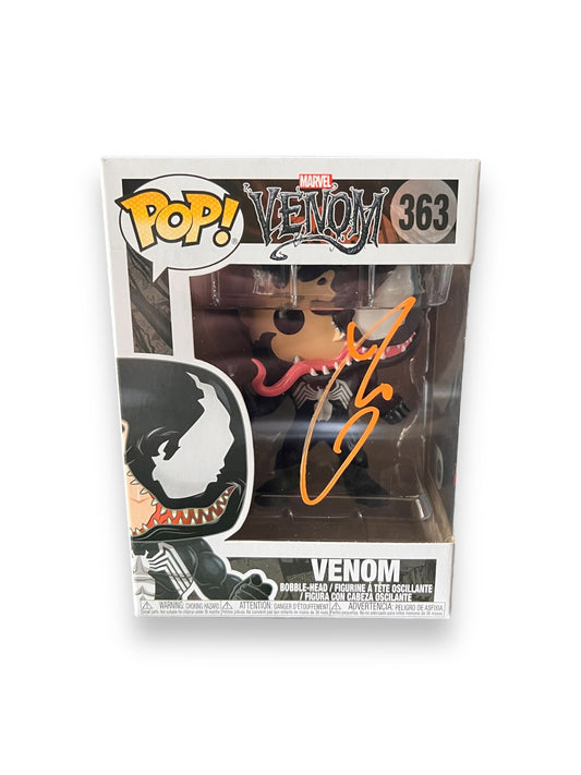 Venom Marvel Funko Pop Signed By Tom Hardy (SWAU AUTHENTICATED)