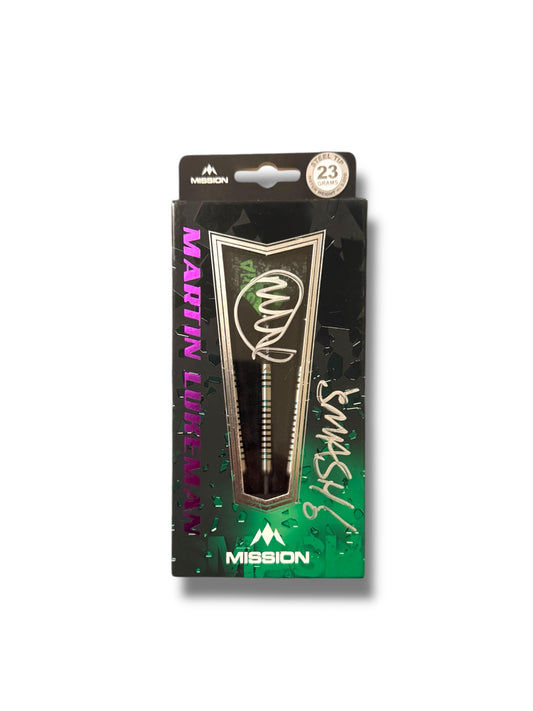 Martin Lukeman Signed Mission Darts Set