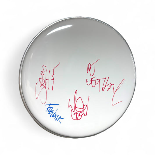Limp Bizkit Band Signed Drumhead / Drumskin