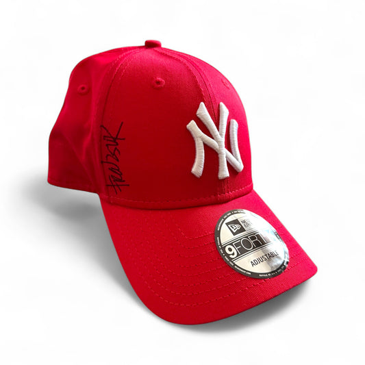 Fred Durst Limp Bizkit Signed Official New York Yankees Red Cap