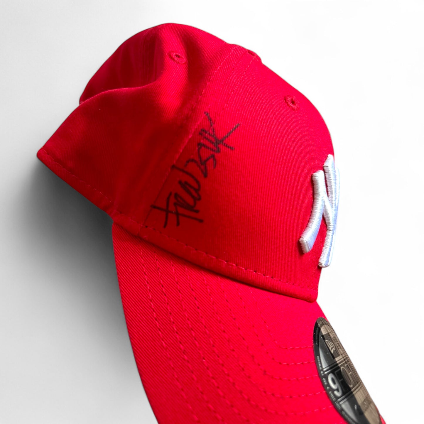 Fred Durst Limp Bizkit Signed Official New York Yankees Red Cap