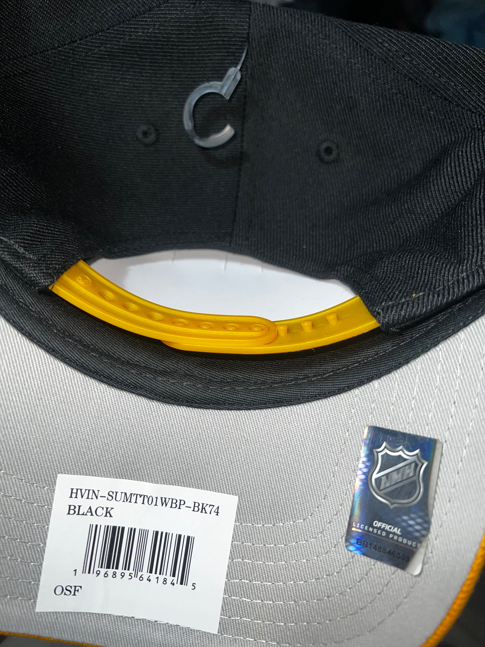 Adam Sandler Signed Official NHL Boston Bruins Cap Happy Gilmore The Sport Cave Memorabilia