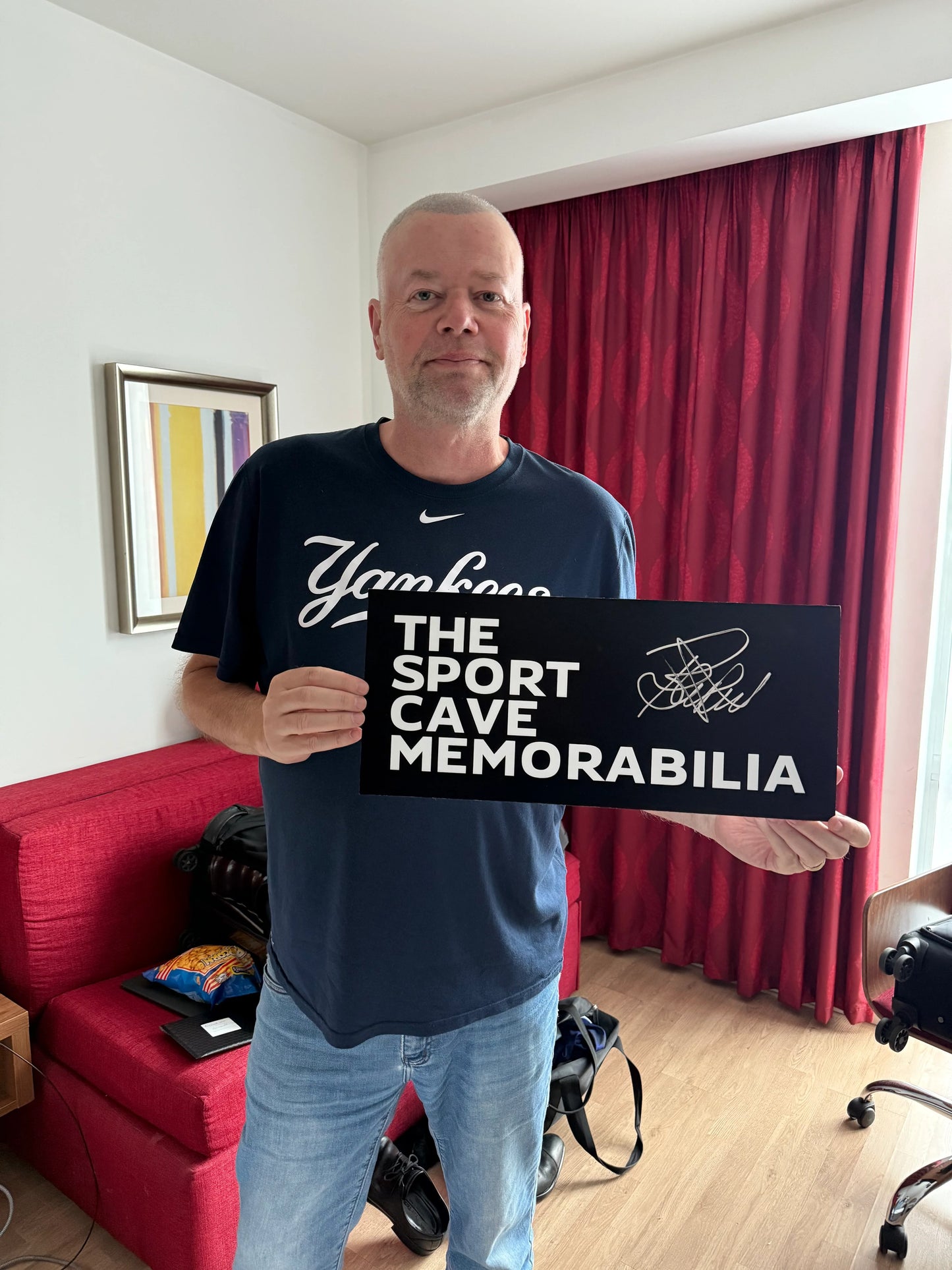 Raymond Van Barneveld Signed Official Target RVB Darts Shirt