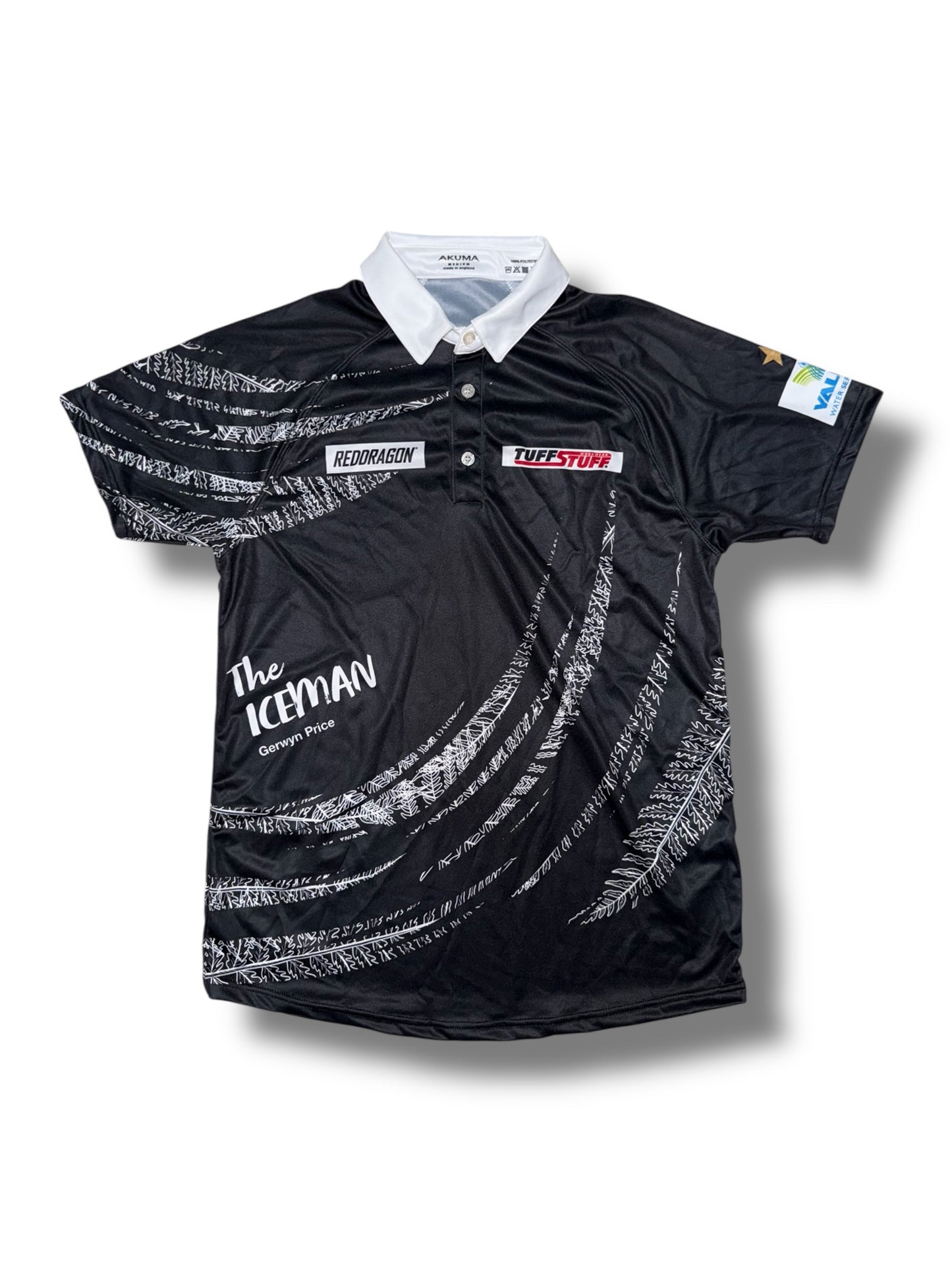 Gerwyn Price Signed Official World Series Of Darts New Zealand Shirt- Deluxe Framed