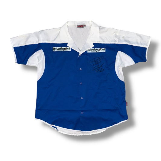 Phil Taylor EXHIBITION WORN Signed ‘The Power’ Shirt