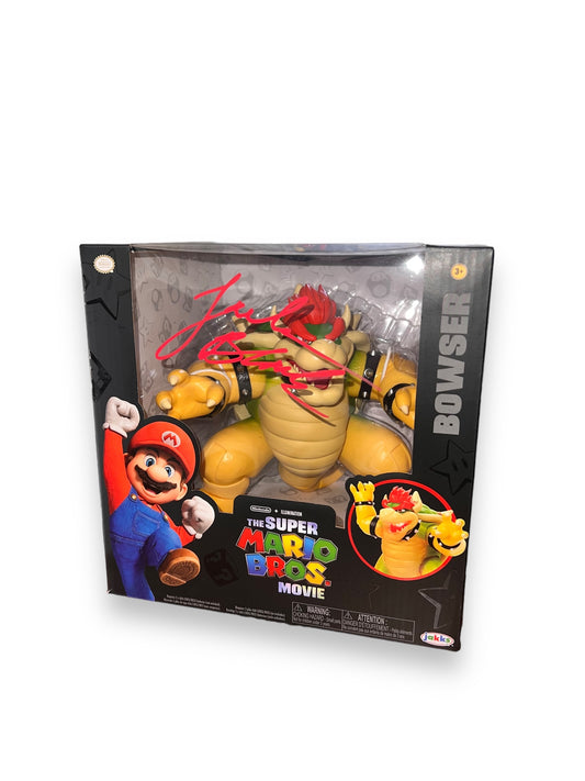 Jack Black Signed Super Mario Bros- Bowser Figure